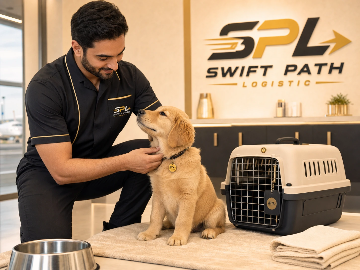 Swift Path Logistic pre-flight puppy care suite